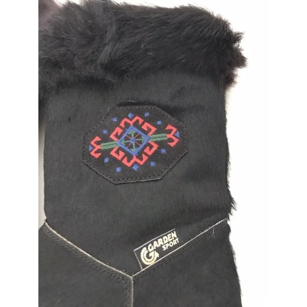 Garden Sport | Vintage Italian after-ski boots Womens Size 37 Black US Size 7